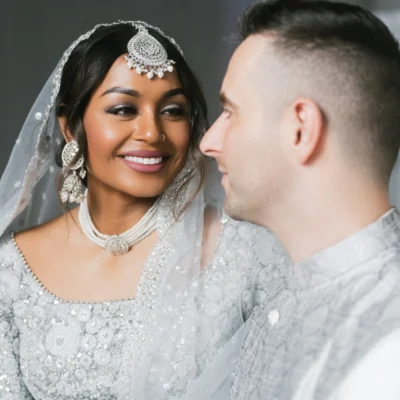 Pakistani Bride smiling