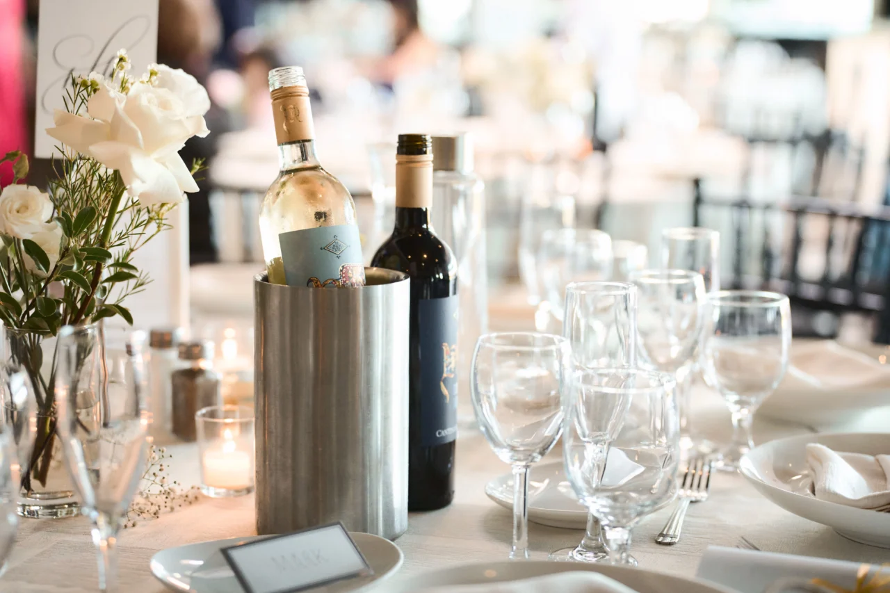Wedding table details